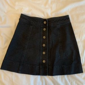 Madewell Button Closure Denim Skirt - Size 00